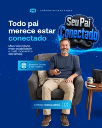 Seu Pai Conectado Ofertas Dia dos Pais Figma Editável
