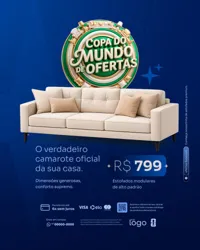 Copa do Mundo de Ofertas Loja de Móveis Social Media PSD Editável