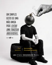 ia Mundial de Prevenção ao Suicídio 10 de Setembro Social Media PSD Editável