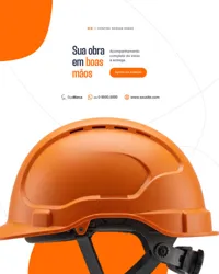 Sua Obra em Boas Mães Construtora Social Media PSD Editável