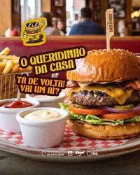 Hamburgueria Social Media PSD Editável