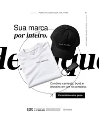 Brindes Personalizados Social Media PSD Editável