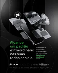 Alcande um Padrão Agência de Marketing Digital Social Media PSD Editável