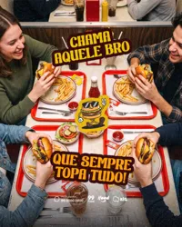 Hamburgueria Social Media PSD Editável