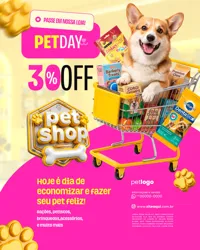 Pet Shop Social Media PSD Editável - 10