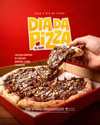 Dia da Pizza 10 de Julho Social Media PSD Editável