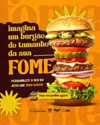 Hamburgueria Social Media PSD Editável