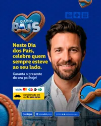 Dia dos Pais Loja de Presentes Social Media PSD Editável