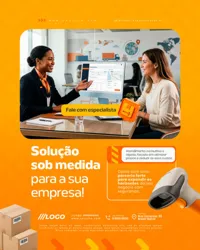 Transportadora de Cargas Social Media PSD Editável