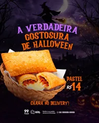 Ofertas Halloween Dia das Bruxas Pastelaria Social Media PSD Editável