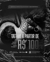 Studio de Tatuagem e Piecing Social Media PSD Editável