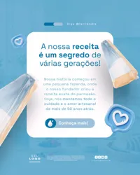 Nossa Receita Laticínio Social Media PSD Editável