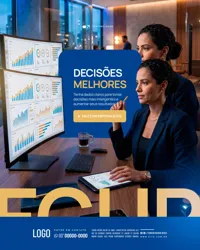 Contabilidade Social Media PSD Editável