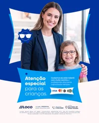 Ótica Social Media PSD Editável
