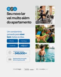 Imobiliária Social Media PSD Editável