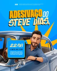 Adesivaço Campanha Eleitoral Política Eleição Social Media PSD Editável