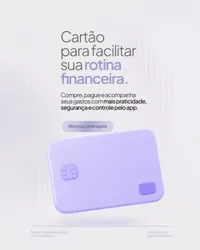Cartão Banco Digital Social Media PSD Editável