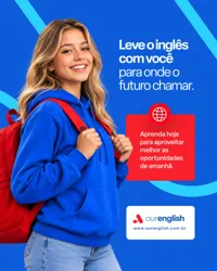 Escola de Idiomas Inglês Social Media PSD Editáve