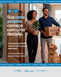 Imobiliária Social Media PSD Editável