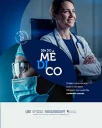 Feliz Dia do Médico 18 de Outubro Social Media PSD Editável