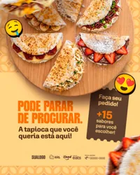 Tapioca Social Media PSD Editável