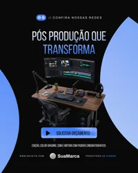 Produtora de Vídeos Social Media Figma Editável