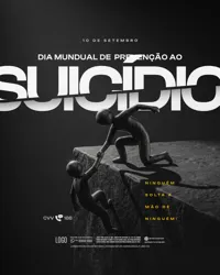 ia Mundial de Prevenção ao Suicídio 10 de Setembro Social Media PSD Editável