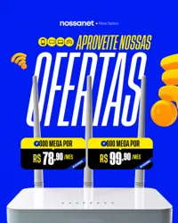 Ofetas Provedor de Internet Social Media PSD Editavel