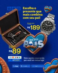 Dia dos Pais Loja de Presentes Social Media PSD Editável