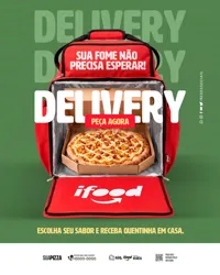 Delivery Pizza Pizzaria Social Media PSD Editável