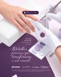 Manicure Social Media PSD Editável