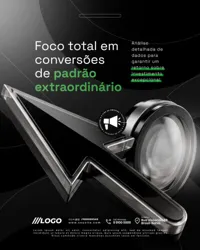 Agência de Marketing Digital Social Media PSD Editável