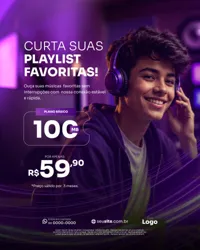 Provedor de Internet Social Media Figma Editavel