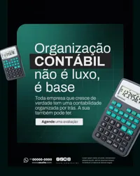 Contabilidade Social Media PSD Editável