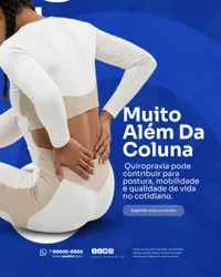 Quiropraxia Social Media PSD Editável
