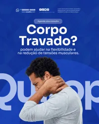 Quiropraxia Social Media PSD Editável