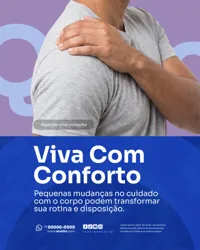 Quiropraxia Social Media PSD Editável