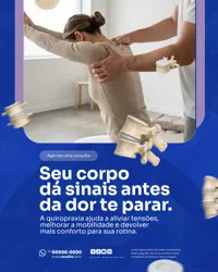 Quiropraxia Social Media PSD Editável