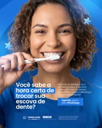 Clínica Odontológica Social Media PSD Editável