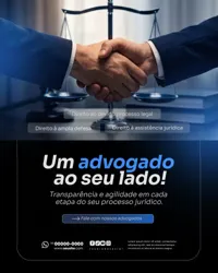 Advogado Social Media PSD Editável