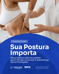 Quiropraxia Social Media PSD Editável