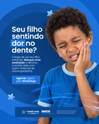 Clínica Odontológica Social Media PSD Editável