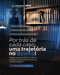 Advogado Social Media PSD Editável -
