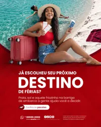 Agência de Viagens Social Media PSD Editável