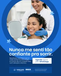 Clínica Odontológica Social Media PSD Editável