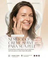 Dermatologia Social Media PSD Editável