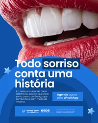Clínica Odontológica Social Media PSD Editável
